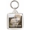 Keep Calm and Love Dartmoor - Square Keyring