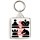 Keep Calm and Love Chess - Square Keyring