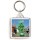 Keep Calm and Love Egham - Square Keyring
