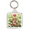 Keep Calm and Love Reigate - Square Keyring