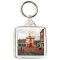 Keep Calm and Love Godalming - Square Keyring