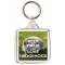 Keep Calm and Love Hedgehogs - Square Keyring