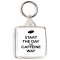 Start the Day the Caffeine Way - Square Keyring