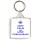 Keep Calm and Love Chihuahuas - Square Keyring