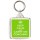 Keep Calm and Carry On Coaching - Square Keyring