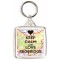 Keep Calm and Love Redbridge - Square Keyring