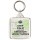 Keep Calm and Love Kingston Upon Thames - Square Keyring