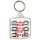 Keep Calm and Love a Nissan - Square Keyring
