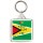 Keep Calm I'm Guyanian - Square Keyring