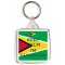 Keep Calm I'm Guyanian - Square Keyring
