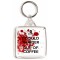 I Could Murder a Cup of Coffee - Square Keyring