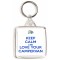 Keep Calm and Love Your Campervan - Square Keyring