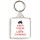 Keep Calm and Love Gaming - Square Keyring