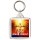 Keep Calm and Love Jesus Christ - Square Keyring