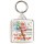 Keep Calm and Love Streatham -Square Keyring