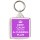 Keep Calm and have a Cunning Plan - Square Keyring
