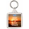 Keep Calm and Love Sidari - Square Keyring
