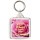 Keep Calm and be My Valentine - Square Keyring