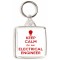 Keep Calm I'm an Electrical Engineer - Square Keyring