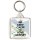 Keep Calm and Love Grimsby - Square Keyring