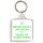 Never Trust an Atom They Make up Everything - Square Keyring