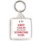 Keep Calm and Blame Someone Else - Square Keyring