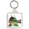 Keep Calm and Love Carp Fishing - Square Keyring
