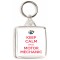 Keep Calm I'm a Motor Mechanic - Square Keyring