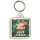 Keep Calm and Love Tulips - Square Keyring