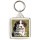 Keep Calm and Love Springer Spaniels - Square Keyring