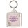 Our Laughs are Limitless, Our Memories are Countless, Our Friendship is Endless. - Square Keyring