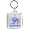 Keep Calm I'm a Party Planner - Square Keyring