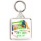 Keep Calm and Let me Fix It - Square Keyring