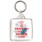 If Grandad Can't Fix it No-one Can - Square Keyring