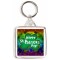 Happy St. Patrick's Day! - Square Keyring