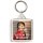 Keep Calm and Listen to Mozart - Square Keyring