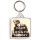 Keep Calm and Listen to Debussy - Square Keyring