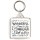 Have a Wonderful Awesome & Fabulous Birthday Enjoy Yourself - Square Keyring