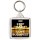 Keep Calm and Love Budapest - Square Keyring
