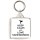 Keep Calm and Love Taekwondo - Square Keyring