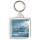 Christ has died Christ is Risen Christ will come again - Square Keyring
