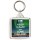 Keep Calm and Love Finland - Square Keyring