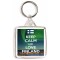 Keep Calm and Love Finland - Square Keyring