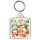 Keep Calm and Love Marshmallows - Square Keyring
