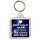 Keep Calm Mum Loves You to the Stars and Back - Square Keyring