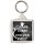 Carpe Diem But Coffee First - Square Keyring