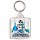 Keep Calm and Love Chemistry - Square Keyring