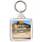 Keep Calm and Love Benidorm - Square Keyring
