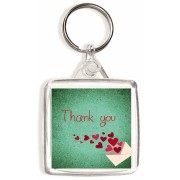 Thank you - Square Keyring