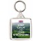 Keep Calm and Love Shropshire - Square Keyring